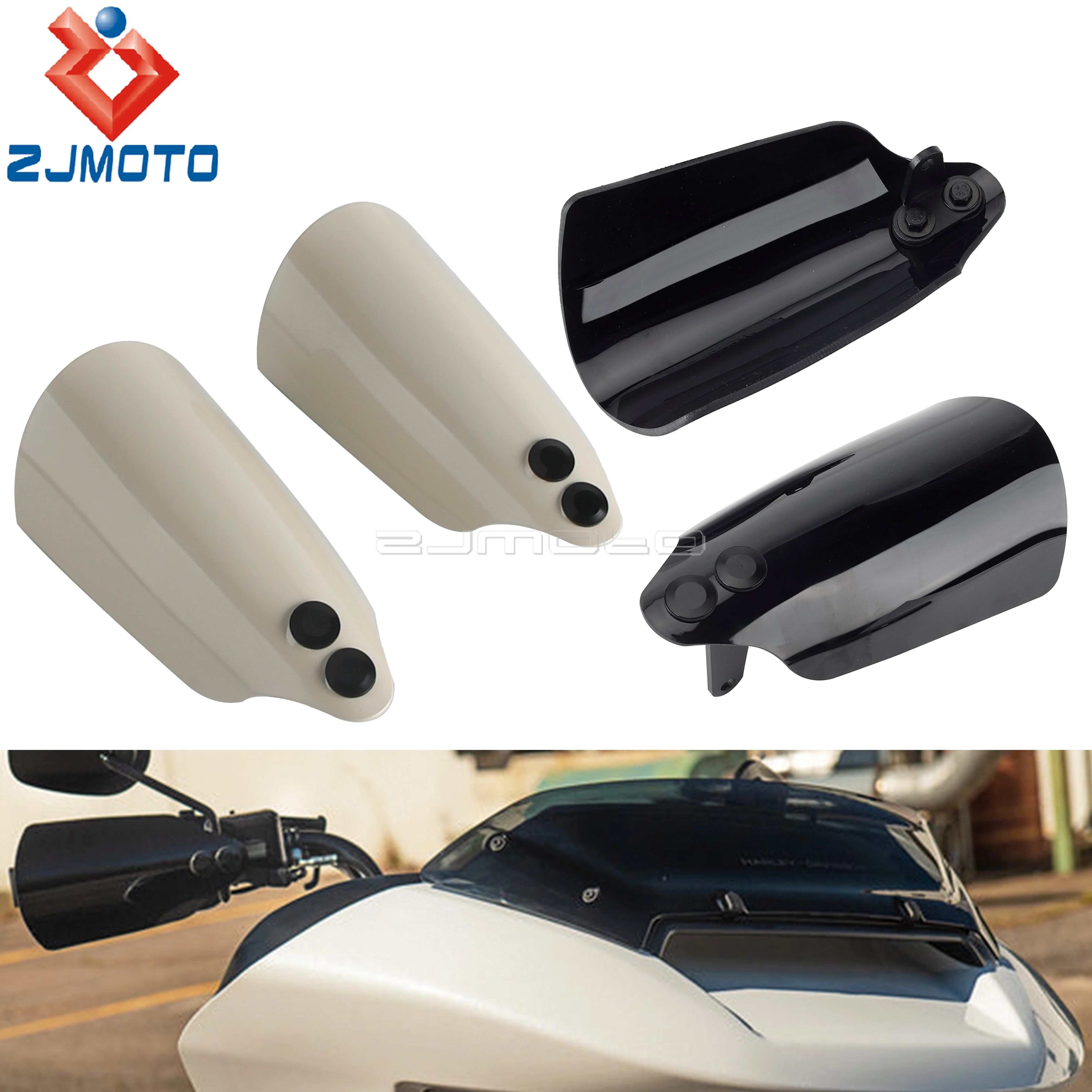 For Harley Touring Handguard Handle Shield Guards Street Glide CVO SE FLHXSE FLHXS FLHX Electra Glide Standard FLHT FLHTP 21-23