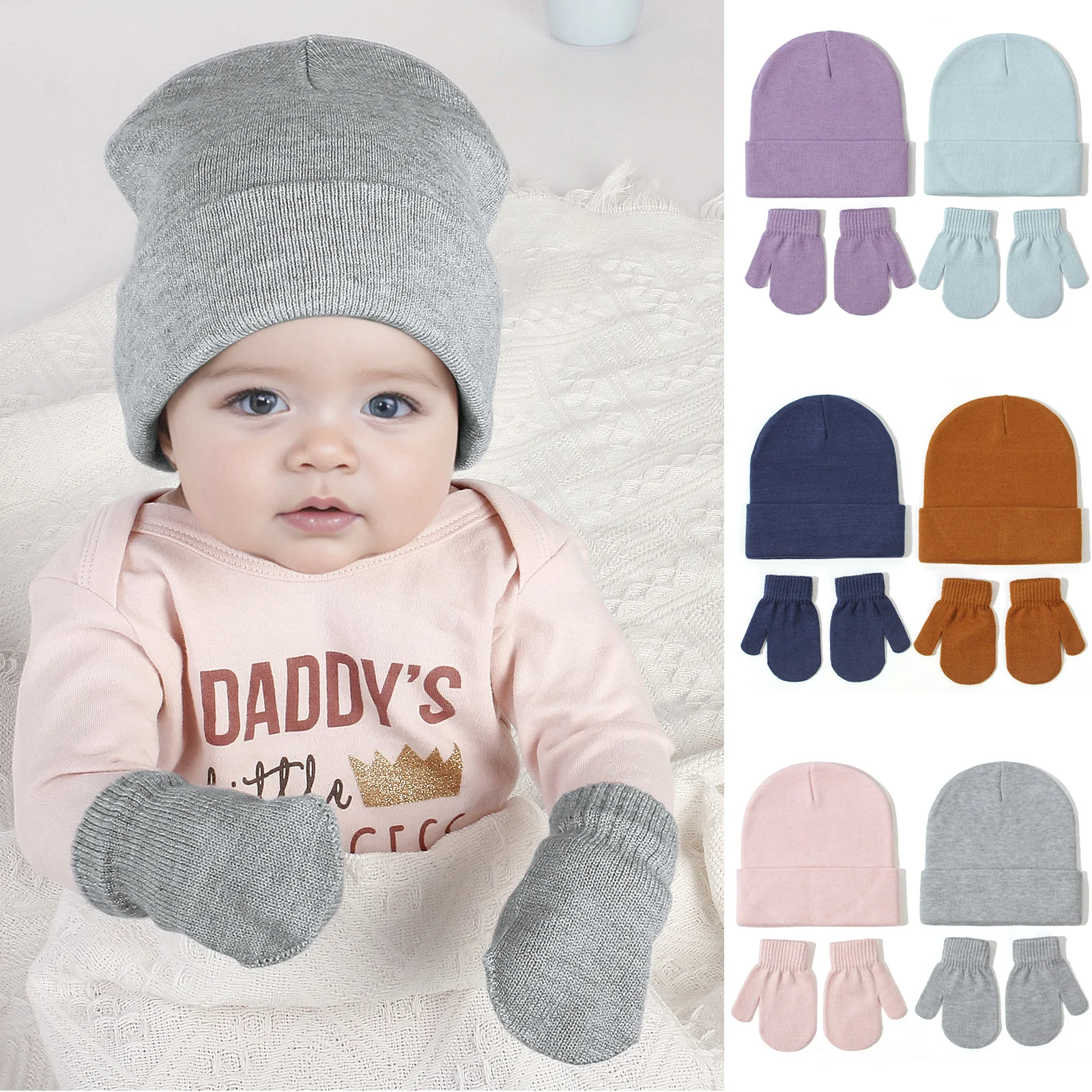 шапка для новорожденных