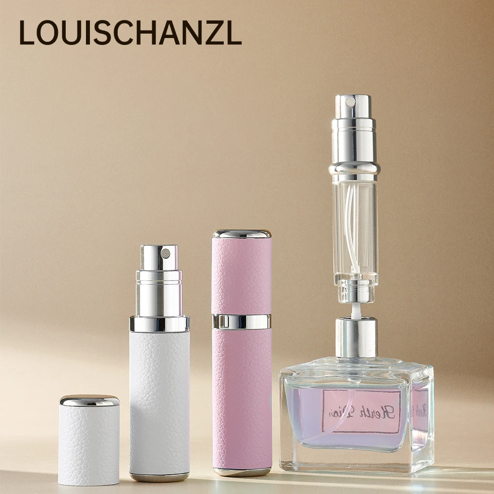 

LouischanzL 5ml Perfume Refill Bottle Portable Mini Refillable Spray Scent Pump Empty Cosmetic Containers Atomizer Travel Tool