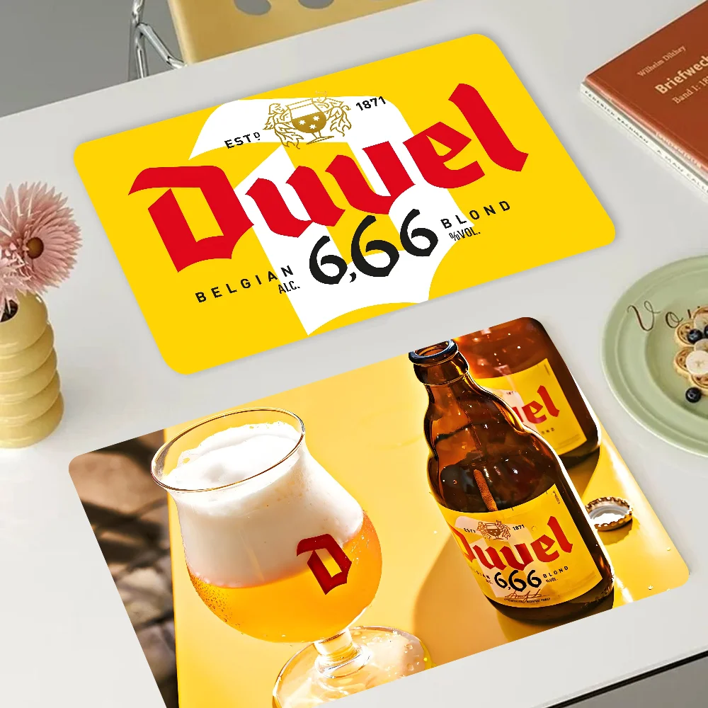 Duvel Bee New Super Absorbent Coffee Dish Kitchen Absorbent Draining Mat Drying Mat Quick Dry Bathroom Placemat