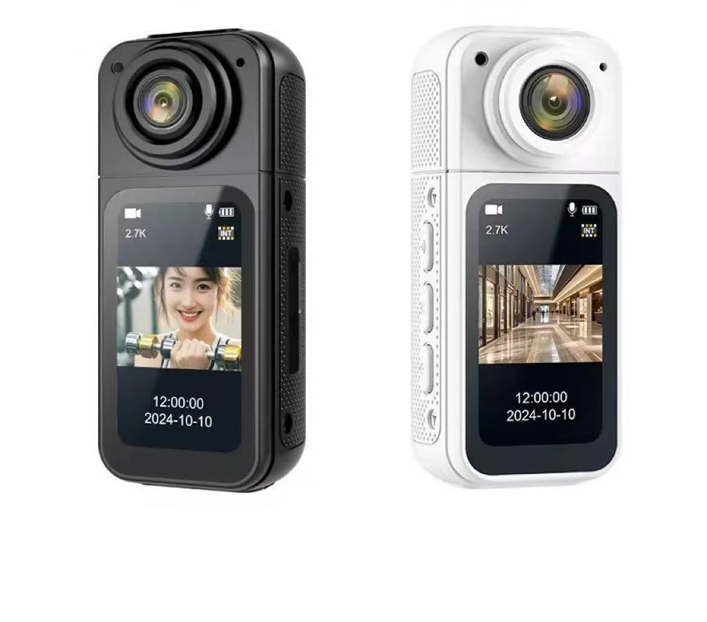 2.7K WiFi Neck Mounted Sports Camera 180° Wide Angle 1.47