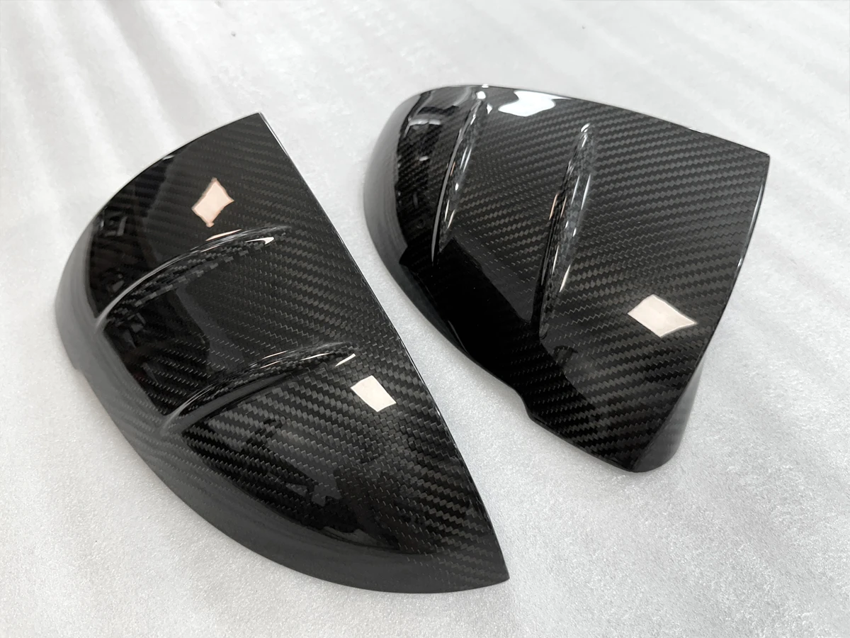 Auto Parts M Type Dry Carbon Fiber Car Accessories  Rearview Mirrors