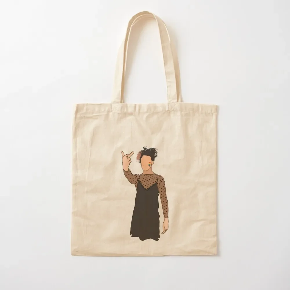 

Yungblud in a dress Tote Bag shopper bag women Candy bags Shopper handbag Tote Bag