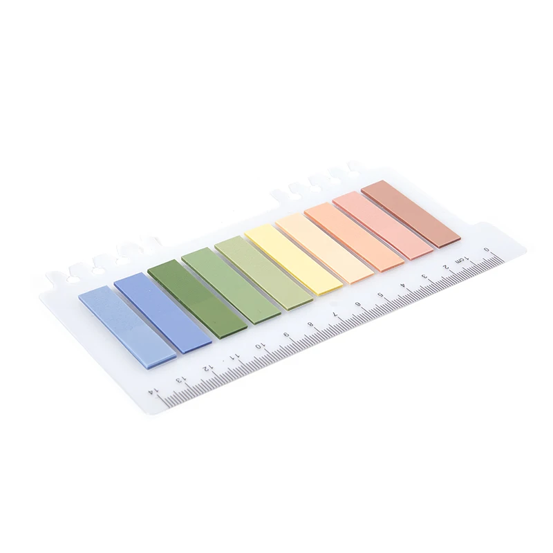 200sheets Morandi Sticky Tabs Sticky Notes  Tabs Page Markers Memo Pad Stickers Notepad Book Annotation Office School Cute