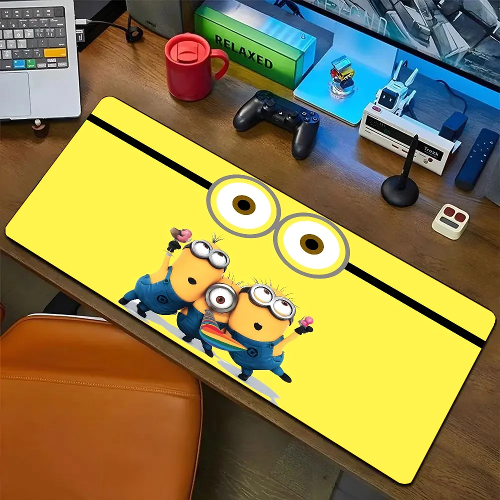 1PC Popularny Anime Funny Movie Cartoon M-Minions Antypoślizgowa podkładka pod mysz Komputery biurowe Laptopy E-sportowe podkładki na biurko XXL Klawiatura