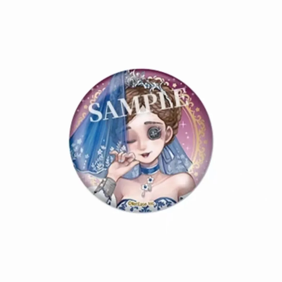 identity-Ⅴ-lawson-colaboracao-broche-redondo-vera-nair-broches-alice-de-rose-acessorios-para-bolsa-richard-sterling-colecao-de-produtos-de-anime
