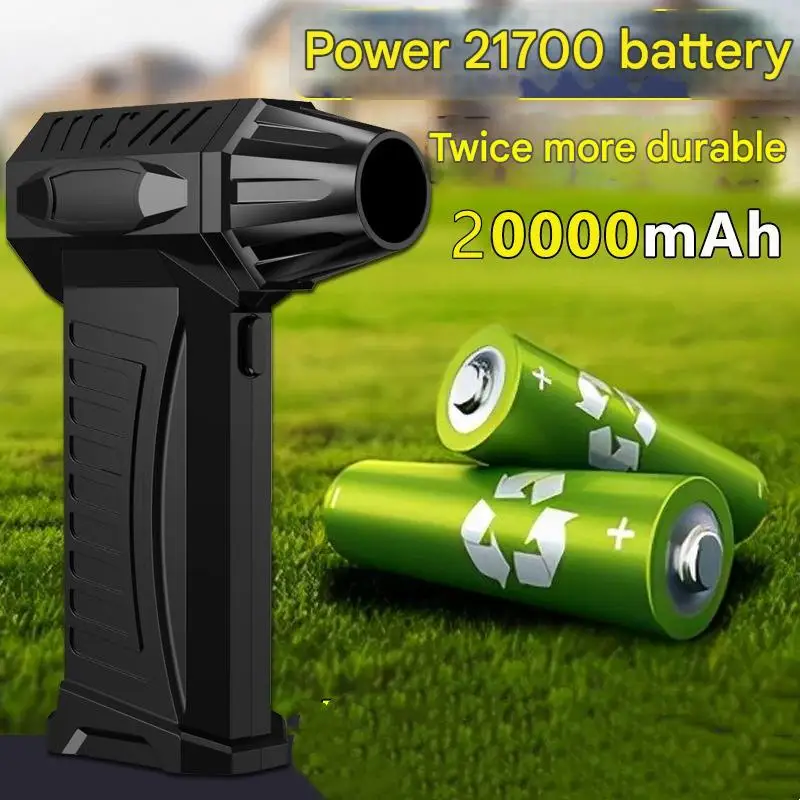 

Super Violent Blower 1000000RPM Brushless Turbo Jet Blower 20000mAh Fast Charging Duct Fan 300G Thrust Cleaning Tool