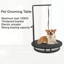 Manual lift pet grooming table pet anti-slip anti-static large pet grooming table