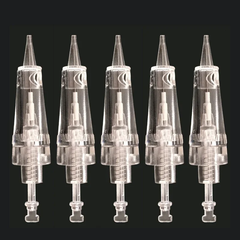 100/50/10pcs 1D/1R/2R/3R/3F/5R/5F/7R/7F Bayonet Cartridge Needle Permanent Makeup Needle for Drpen Mym Pen Makeup Tattoo Machine