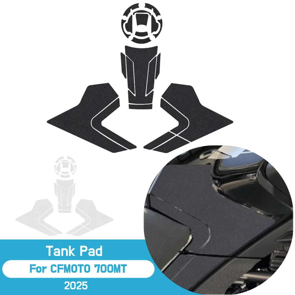 

For CFMOTO 700 MT 2025 700MT Side Tank Pad Oil Gas Fuel Protector Cover PVC Sticker Decal Motor Accessories