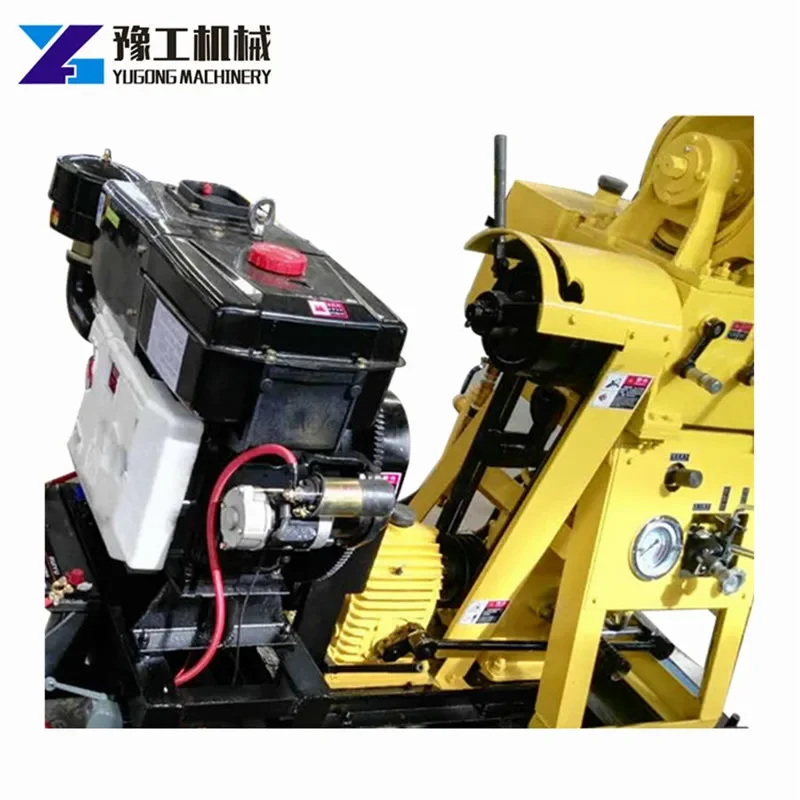 Core Drilling Rig Water Well Borehole Hydraulic Core Drilling Rigs Diamond Concrete Core Drilling Hole Machine