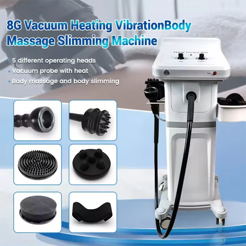 

G8 Vacuum Heating + Vibration Body Shaping Slimming 2 in 1 Machine Negative Pressure Massage Muscle Pain Relief Upgrade Version