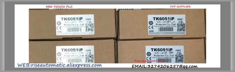 Tela de toque nova HMI TK6051iP 1wv Weinview de 4,3 polegadas nova atualizada de TK6050iP