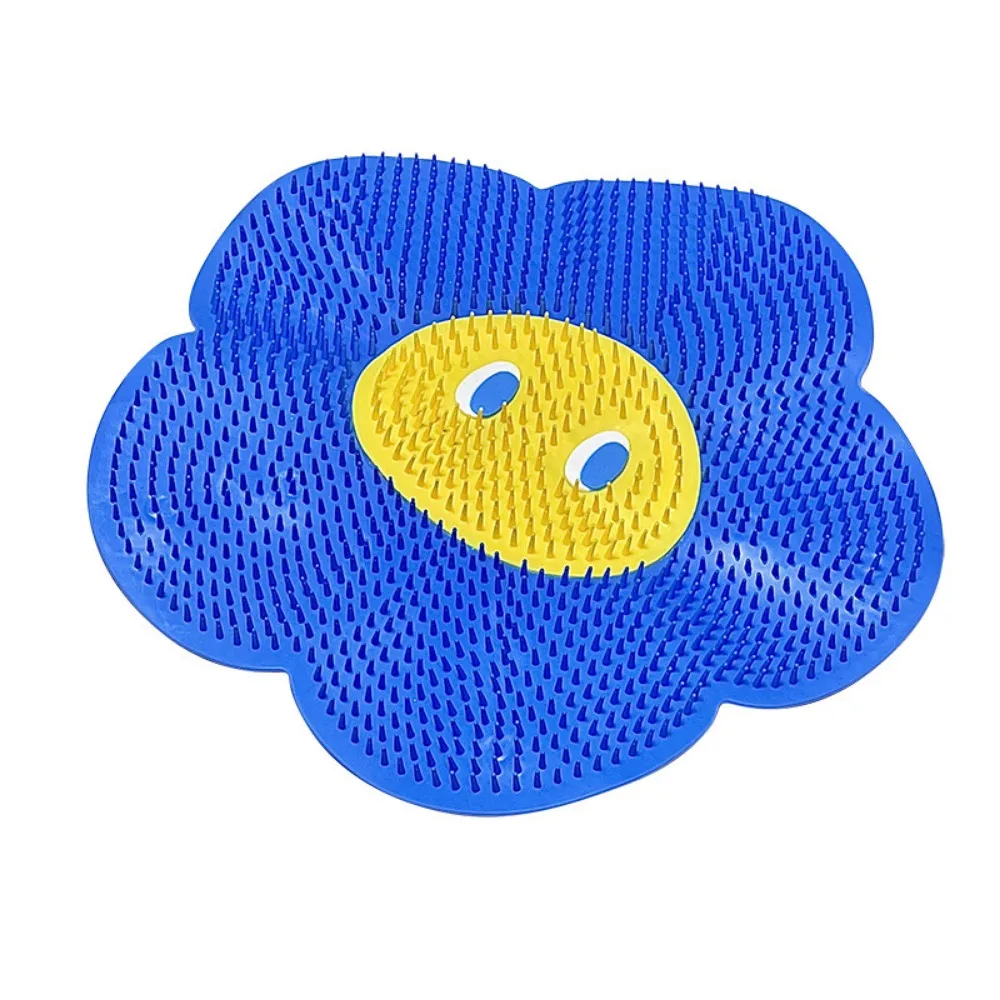 

Non-Skid Silicone Bath Foot Brush Suction Cup Massager Shower Foot Scrubber Flower Shape Multifunctional Bath Back Cleaner