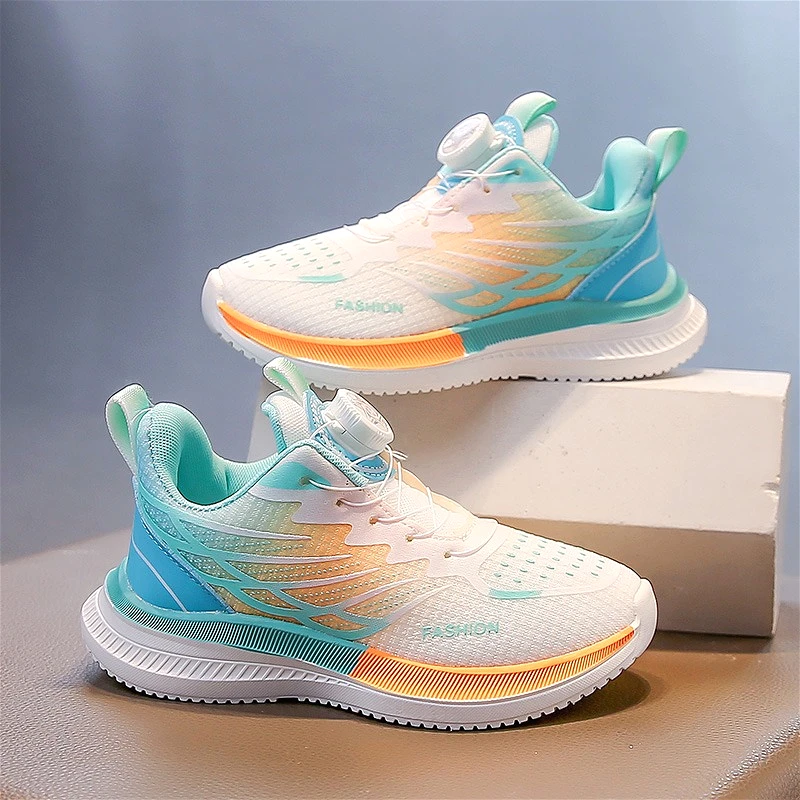 

Новые детские кроссовки для мальчиков, осенняя модная сетчатая мягкая уличная нескользящая детская повседневная обувь, школьная обувь для бега, пешего туризма, баскетбольная обувь для мальчиков