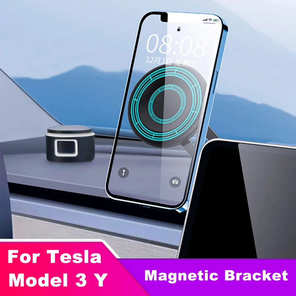 Dormin Car Mobile Phone Holder Magnetic Suction Navigation Interior Strong Magnetic Fixed 2023 New For Apple iPhone 15 Pro Max