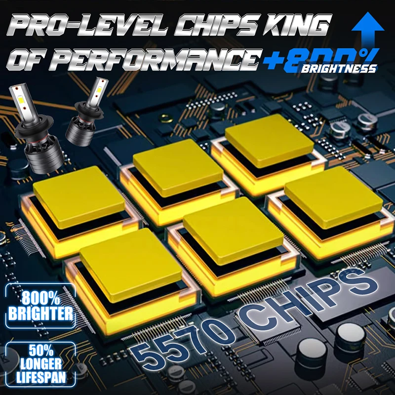 2 قطعة سيارة العلوي H4 H7 LED H11 Hb3 Hb4 9005 9006 H1 9012 مصابيح السيارات 180 واط 30000LM ضوء مصباح الأبيض 6000 كيلو 12 فولت Led المصباح الكهربي