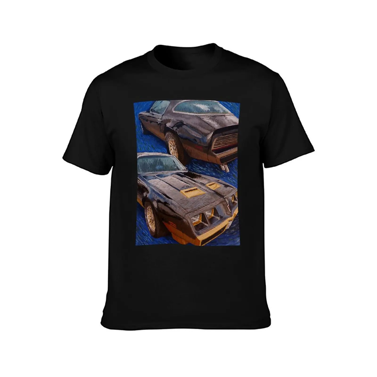 Firebird T-Shirt Plus Size Solid Color T-Shirt