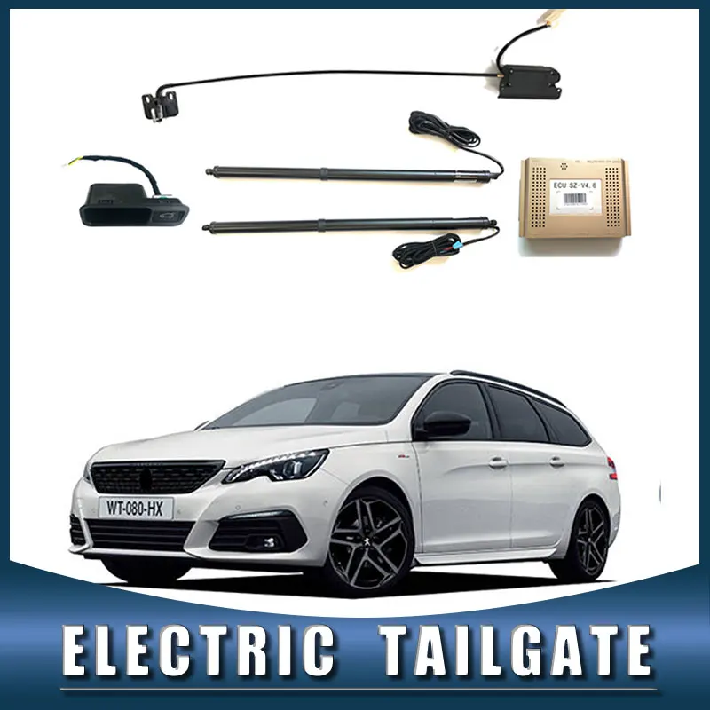 Car Electric Tail Gate Lift For Peugeot 308SW Auto Rear Door Control Tailgate Automatic Trunk Opener With Foot Sensor