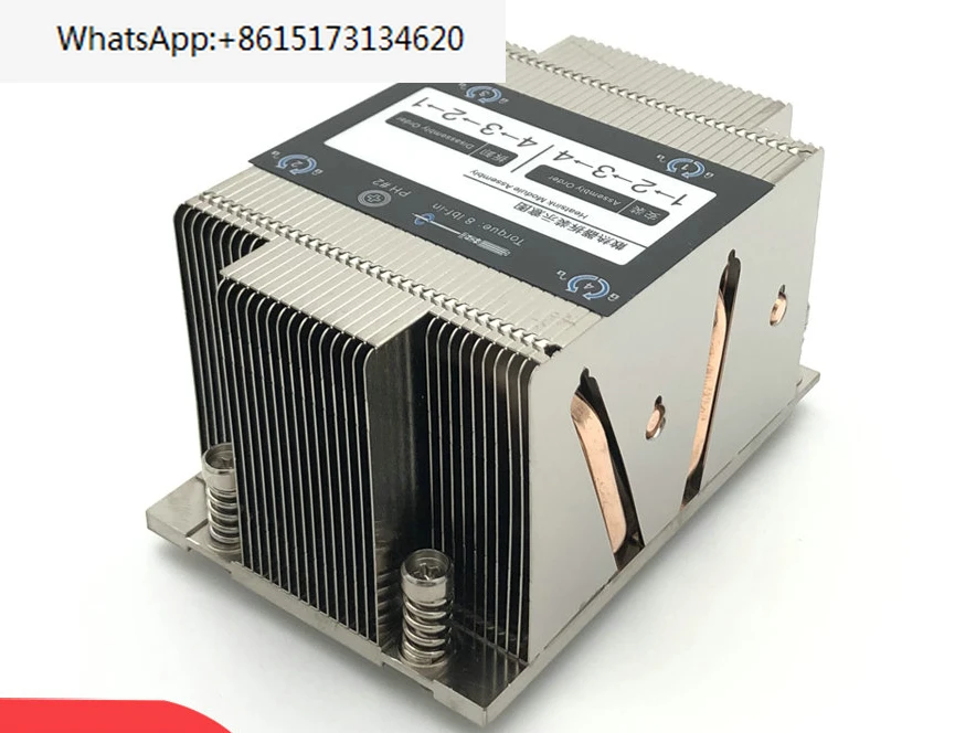 2U4 Heat Pipes: AMD SP3/TR4 Server Passive Fanless Cooler P21