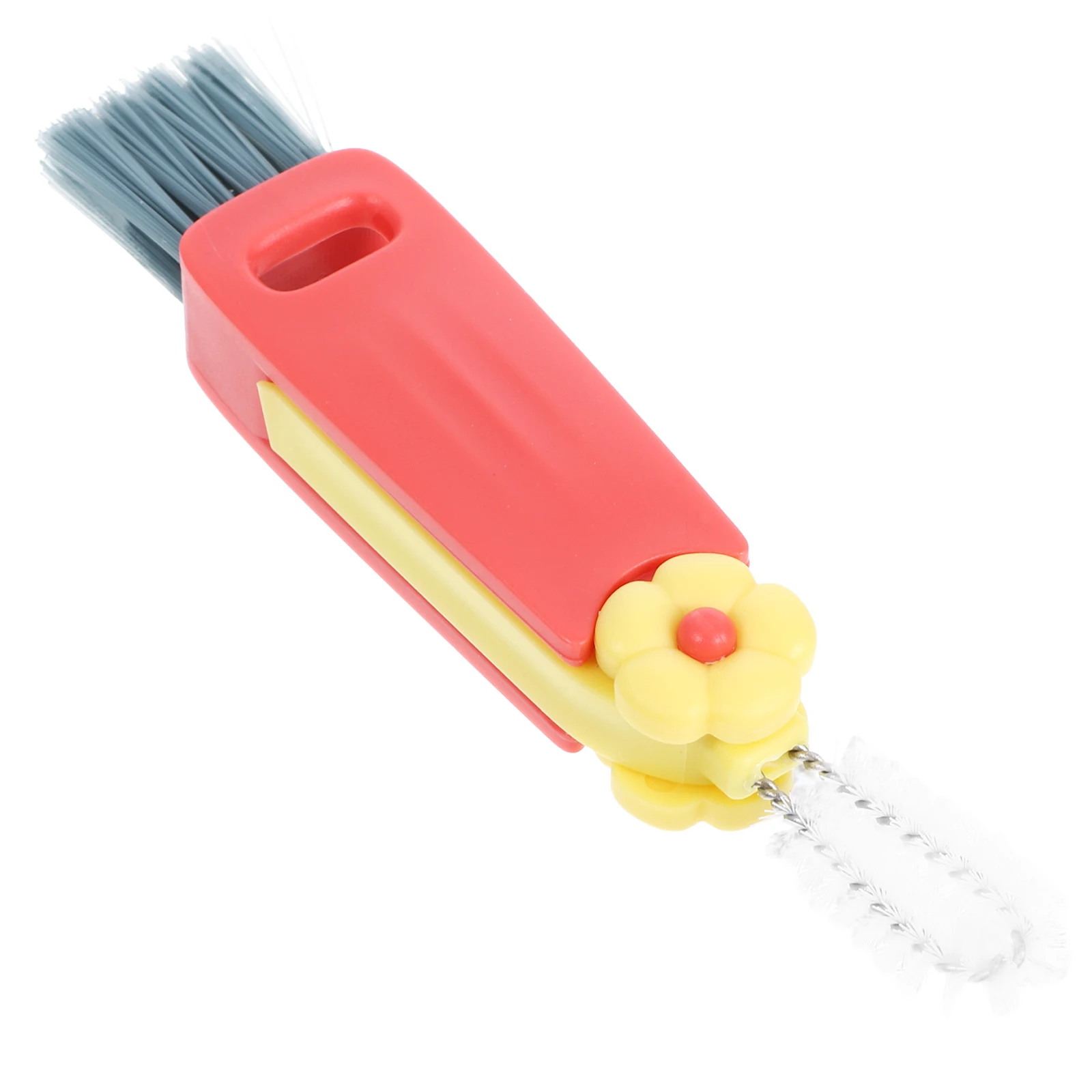 

Bottle Cap Cleaning Brush 3-in-1 Small Cup Lid Cleaner Groove Brush Convenient Lid Cleaning Accessory Clean Accessories