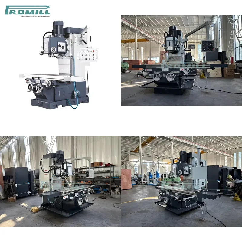 HCY Promill Vertical Bed Milling Machine XA7150 Heavy High Precision Milling Head Manual ISO50 Spindle Taper 380V/220V 1