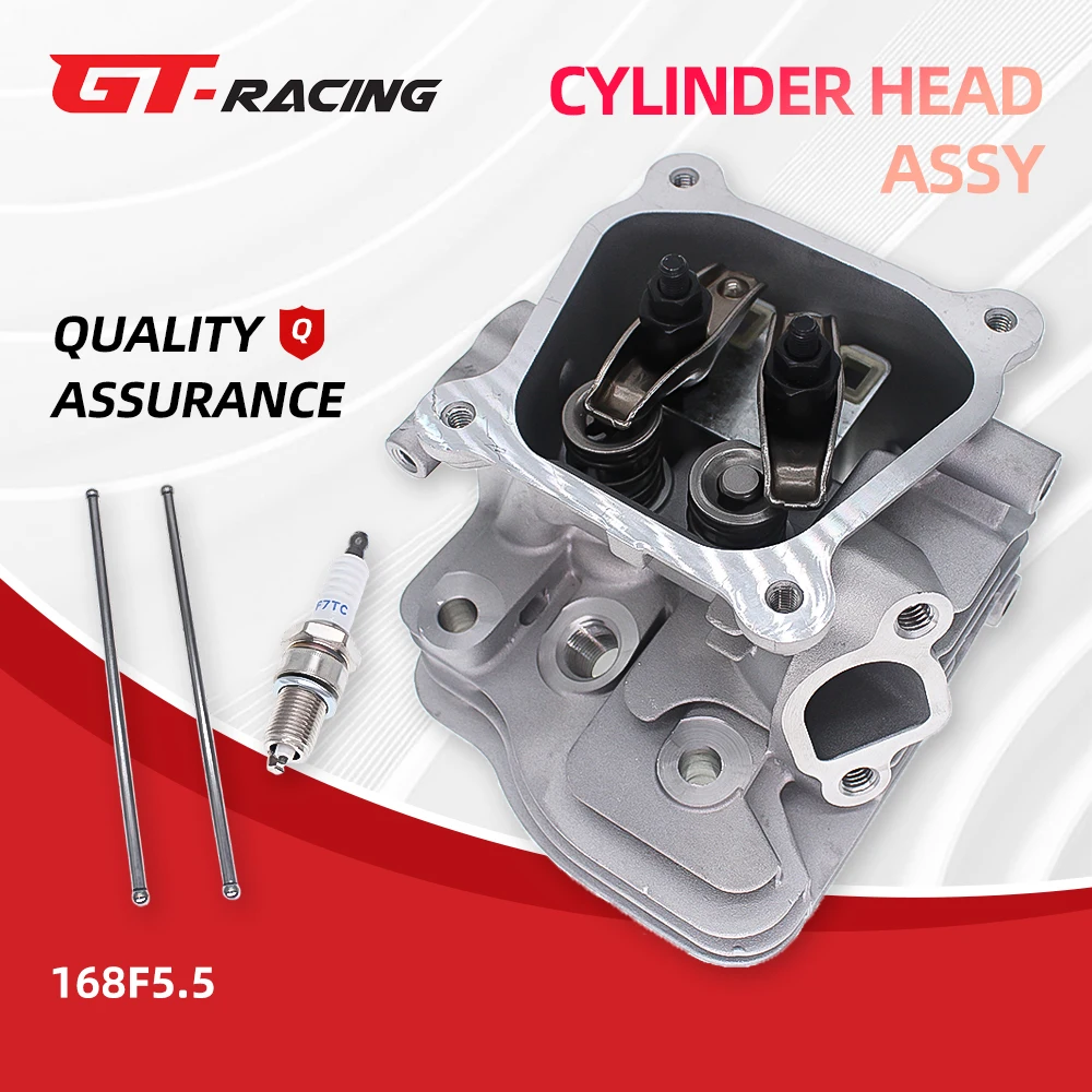 

Головка блока цилиндров для бензиновых двигателей Honda GX160 GX200 168F 5.5HP 6.5HP 163cc 196cc, замена 20044101