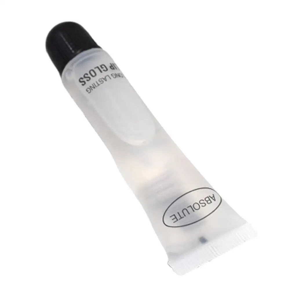 Huile à lèvres hydratante transparente dans un tube souple - Traitement hydratant pour réduire les lignes des lèvres et guérir les lèvres craquelées, non collant 18ML