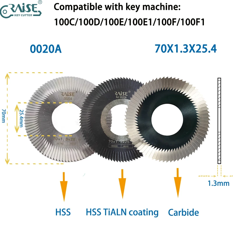 Alle Schlüssel Maschine Cutter Für Wenxing 100A 100B 100E 100F 100H 100G Q27 Q29 288 218 233 Schlüssel Duplizierer Maschine Schlosser Werkzeuge – Detail 7