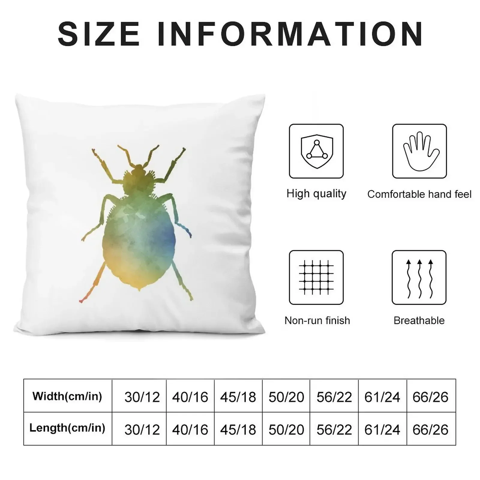 Bug Throw Pillow Pillowcase Cushion pillows decor home Decorative Cushions For Living Room Cushions Cover pillow