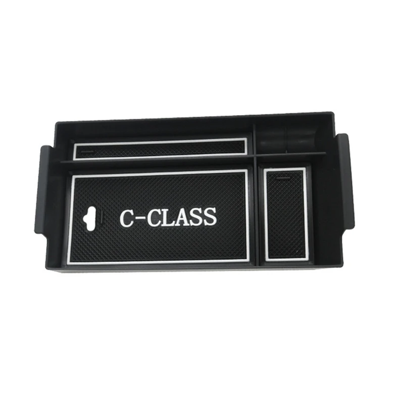 New-For Mercedes-Benz C-Class W206 C260 2022 Console Central Armrest Storage Box Multi-Function Boxes