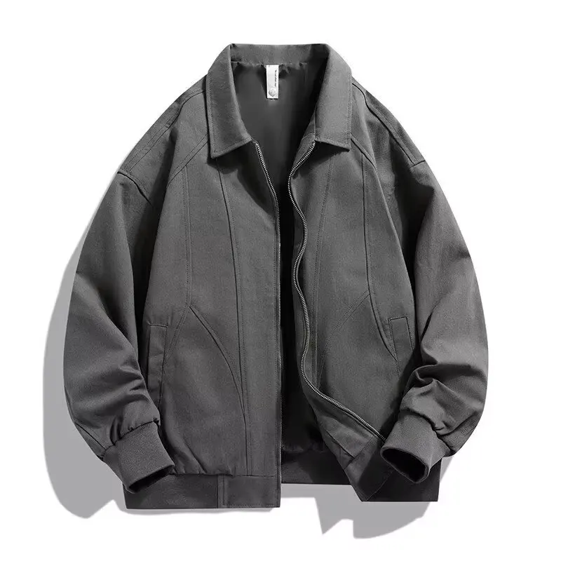 سترة الطيار للرجال ذات الوزن الثقيل، سترة عملية للرجال، تصميم الخريف، اتجاه ملابس العمل #3