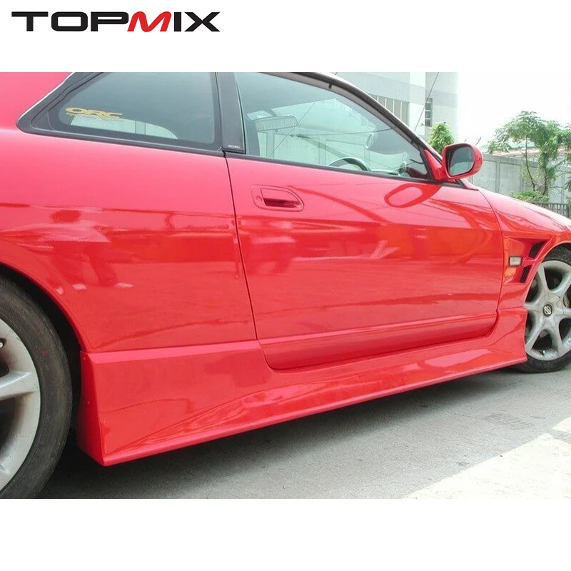 For Nissan Skyline GTS R33 1993-1998 TM-Style Full Body Kit Front Rear Bumper Side Skirts view 5