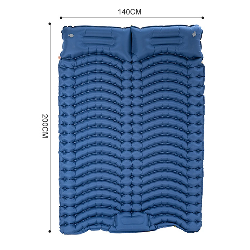 

Foot Pump Mattress Camping Mattress Camping Comfort Body Mapping Technology Double Air Mattress For Camping Airbed