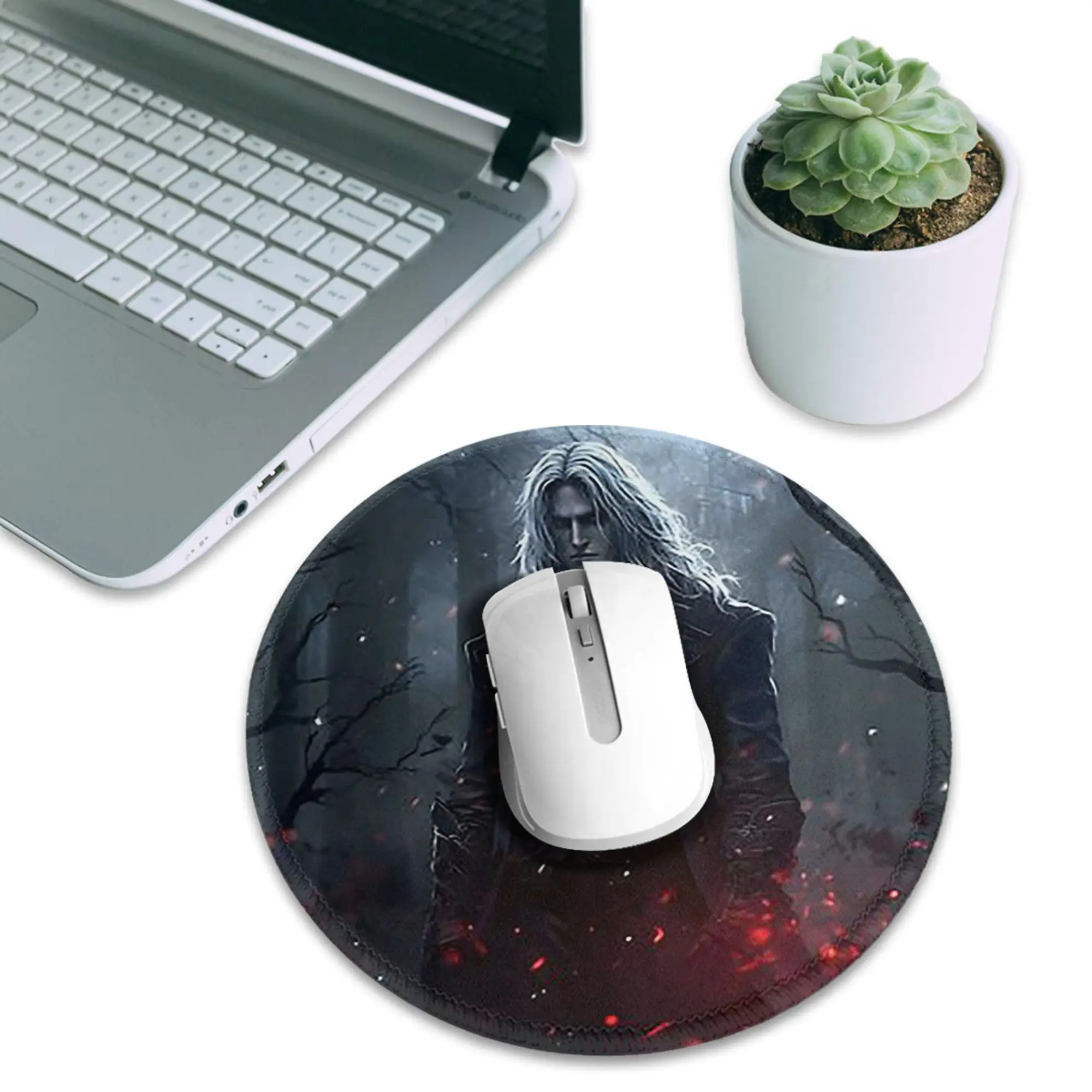 Alucard Vampire Game Mouse Pad Computer Keyboard Mouse Mat Gamer PC Laptop Desk Mat Office Accessories Table Mats