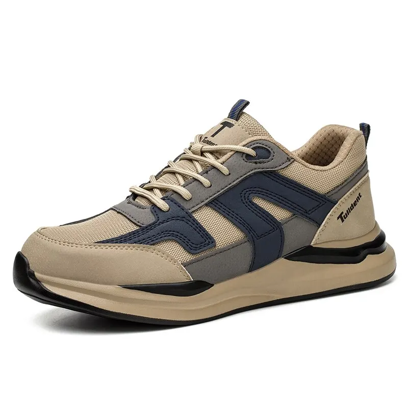 Sicherheits Schuhe Männer Mit Stahl Kappe Kappe Anti-smash Männer Arbeit Schuhe Turnschuhe Licht Pannensichere Unzerstörbare Schuhe Dropshipping