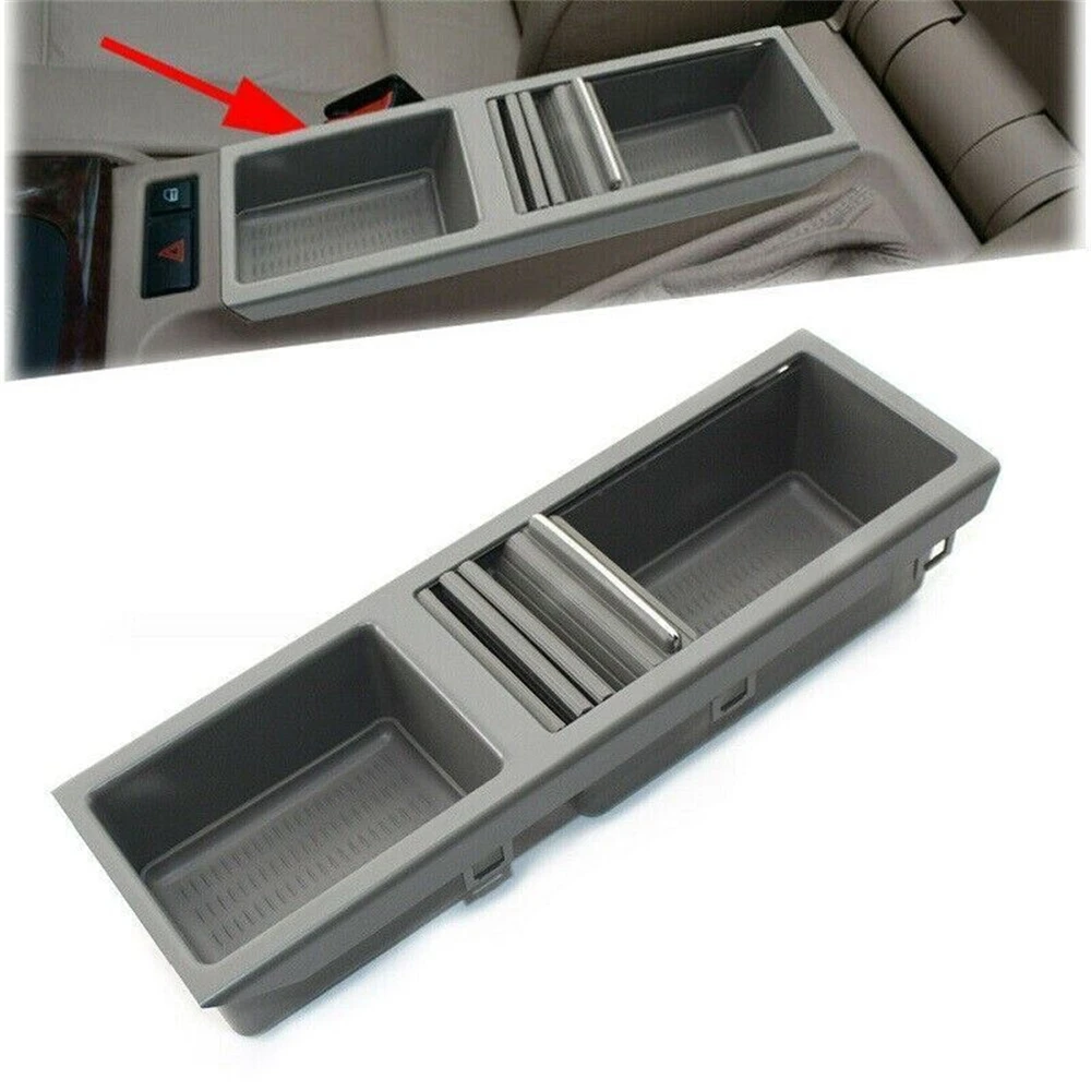 

​Car Cup Holder Front Center Console Storage Organizer Coin Box for BMW E46 3 Series 1998-2007 Car Water Drink Bottle Holder