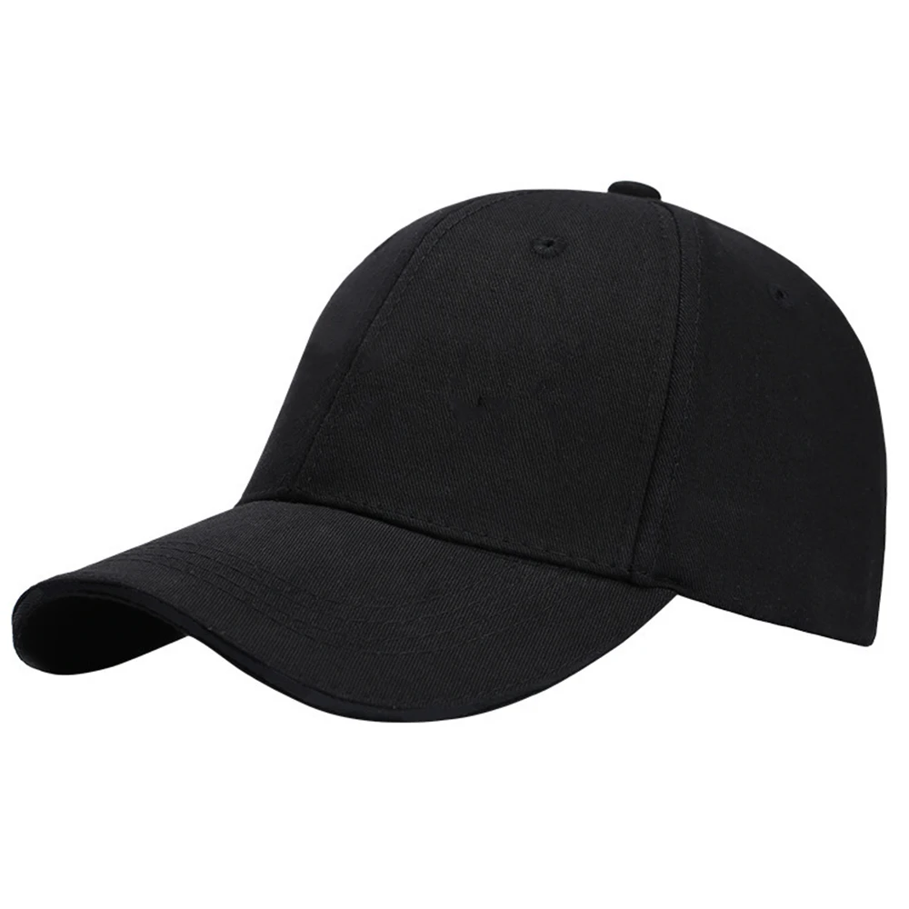 

Men And Women's Baseball Caps Pure Cotton Peaked Cap Travel Advertising Sunshade Hats Solid Color Outdoor Hat