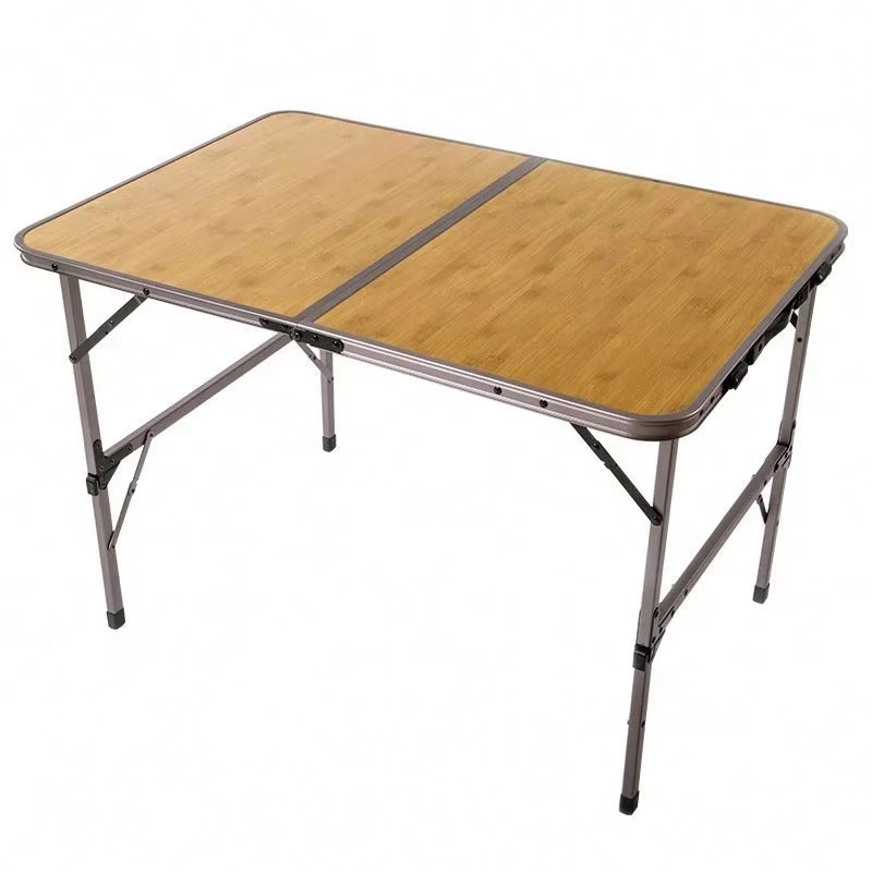 

For High Quality Japanese Design Outdoor Foldable Aluminum Camping Table-Durable Metal Construction