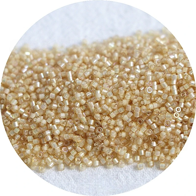 New 1.6mm Gold Embryo Symphony Antique Beads, Handmade DIY Beaded Beads Embroidery Bag Diamond Material