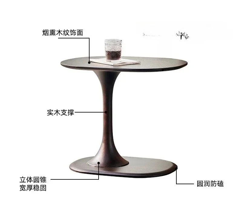 

Nordic living room small coffee table light luxury minimalist household small apartment living room design storage magazine rack