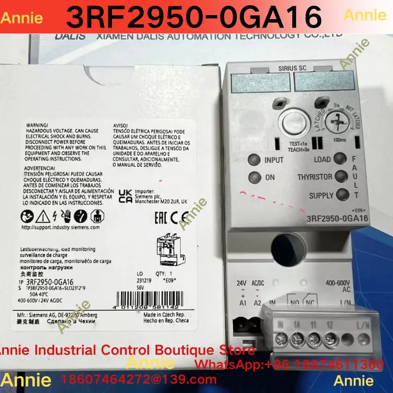 

совершенно новый контроллер питания 3RF2950-0GA16