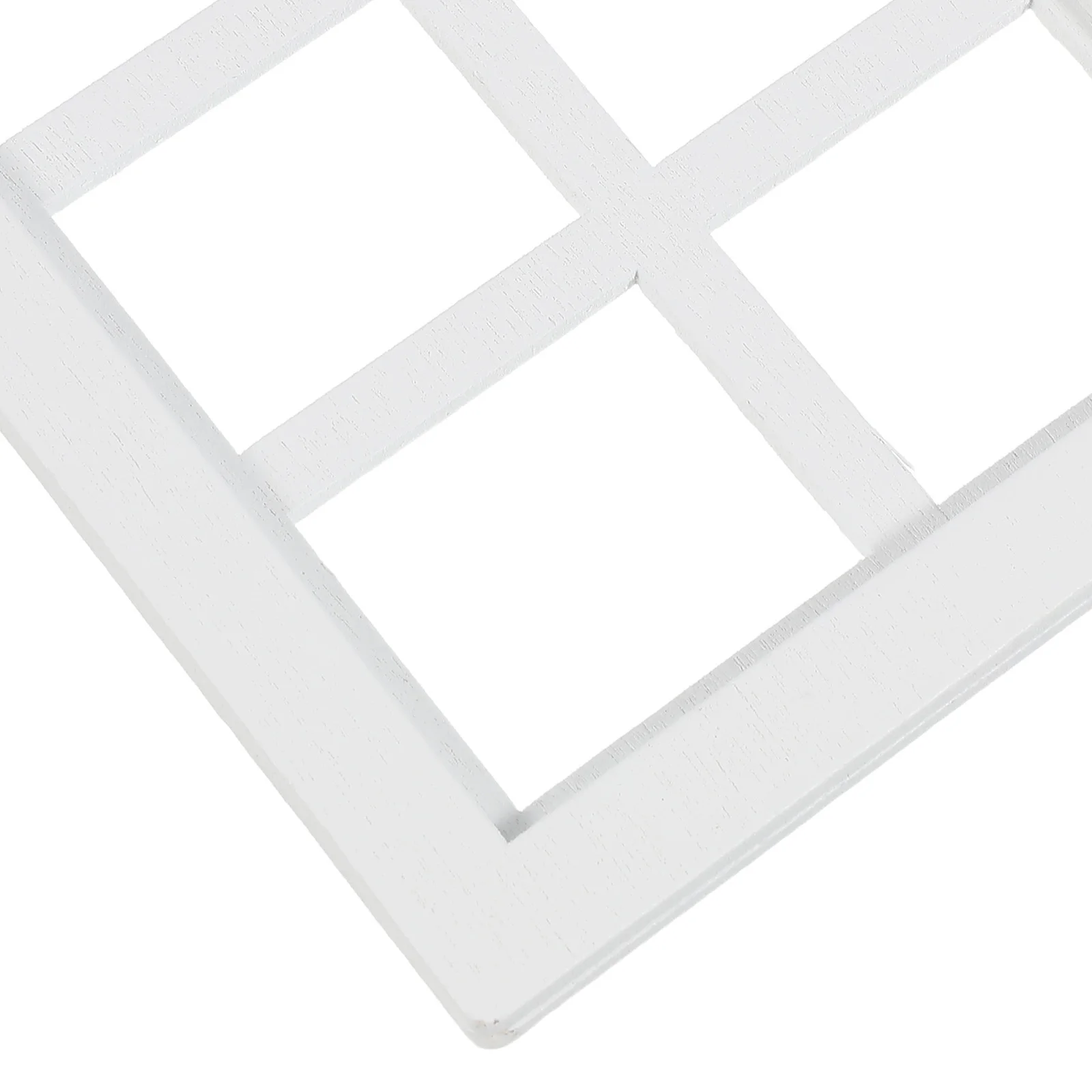 Meubles miniatures échelle 1:12, cadres de fenêtre en bois pour maison de poupée, intérieur réaliste, décoration de maison, accessoires de Simulation, 6 pièces