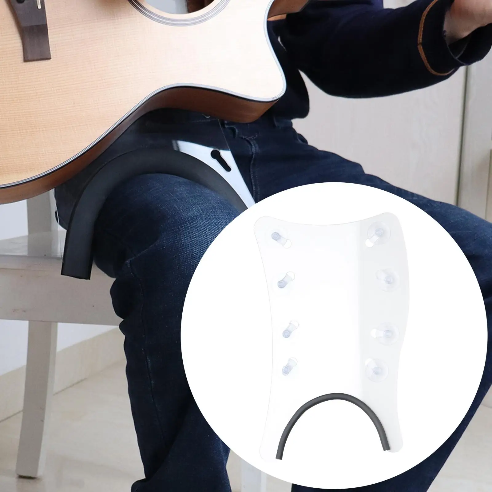 Guitar Support Holder Anti Slip Guitar Bracket Armrest Handrest Support Cradle for Bass Ukulele Classic Guitar Accessories