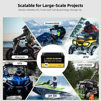 Grade A 12V 3.9AH 5.2AH Sodium ion Motorcycle starting battery 12.8V Rechargeable Na ion Cell For ATV Scooter Jet Ski Motorcycle