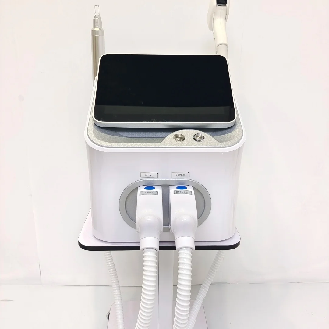 Soprano 2025 Titanium 2in1 808nm Professional Laser Machine Diode Pico Picosecond Hair Tattoo Removal Permanent Skin Care Device