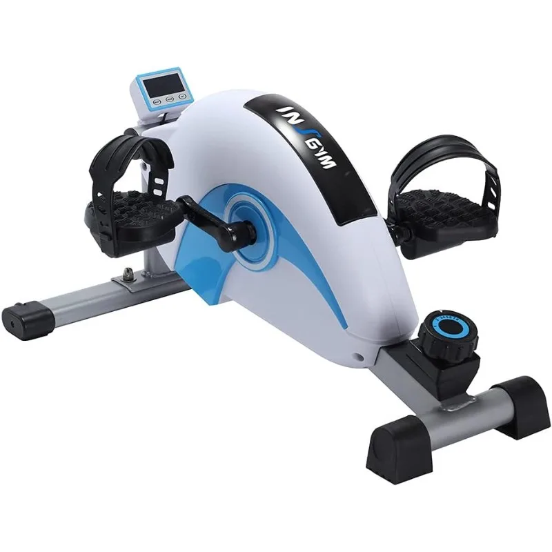 

Under Desk Pedal Exerciser for Arm & Leg Workout, Portable Compact Exercise Bike with Adjustable Resistance & LCD Display