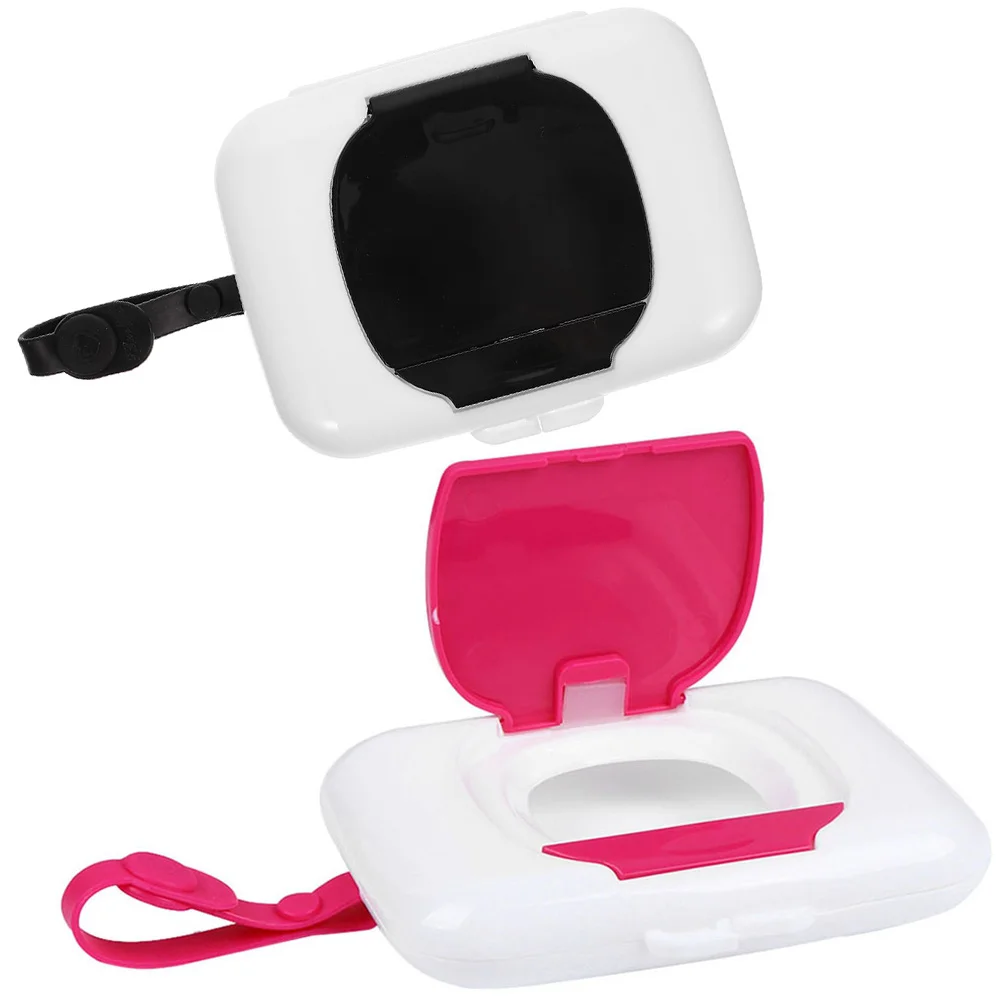 On-The-Go Travel Wipes Wet Wipe Container Infant Travel Tissue Dispenser