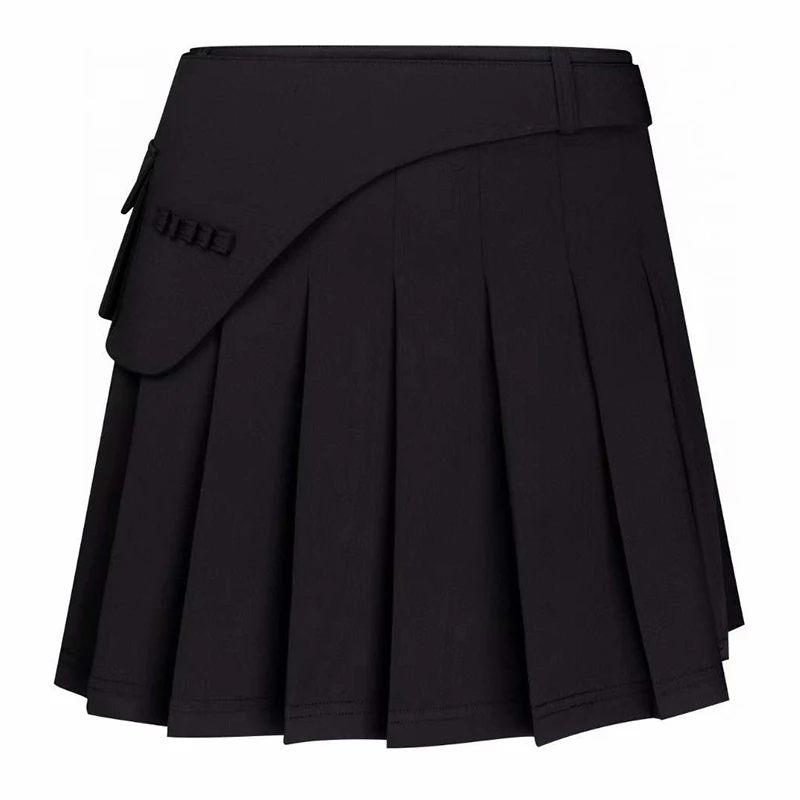 Summer New Women\'s Golf Outdoor Sports Shorts Lining Skirt Fashion Pleated Short Skirt Breathable Versatile Ladies Short Skirt