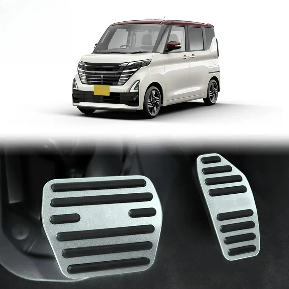 

Car Accelerator Brake Rest Foot Pedal For Nissan Roox Sakura Interior Parts Accessories Alluminum Alloy